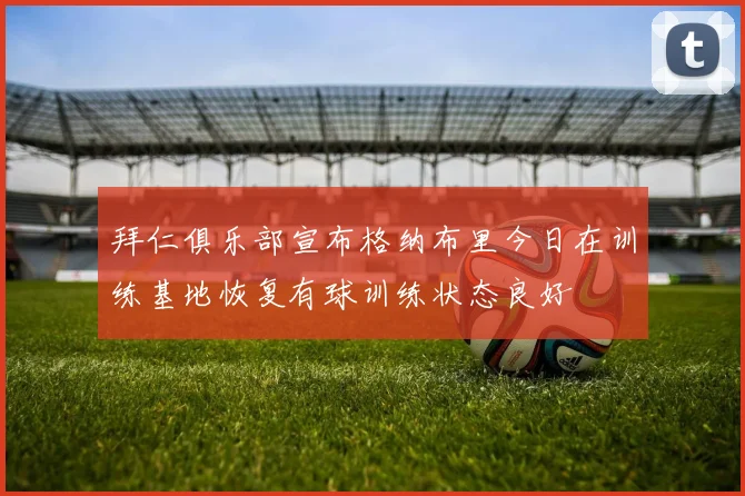 拜仁俱乐部宣布格纳布里今日在训练基地恢复有球训练状态良好